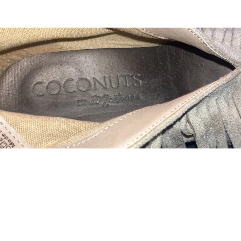 Coconuts by Matisse Shelton Ankle Boot Womens Sz 6.5 Faux Suede Fringe Point Toe - Picture 8 of 8